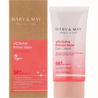 Mary & May Vegan Primer Glow Sun Cream SPF50+ PA++++ �������������� ���� ��� ����