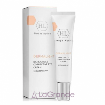 Holy Land Cosmetics Dermalight Dark Circle Corrective Eye Cream with Make-up       