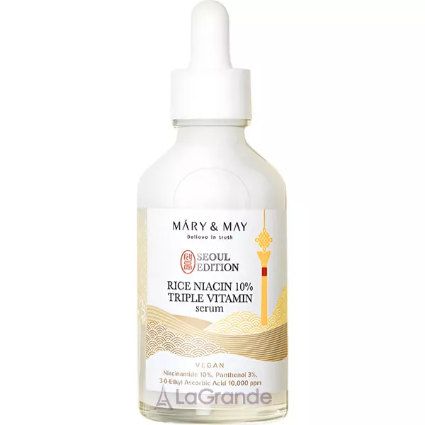Mary & May Rice Niacin 10% Triple Vitamin Serum Seoul Edition ����������� ��������� ��� ���� � ������������ � ���������� ����