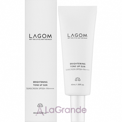 Lagom Brightening Tone Up Sun SPF 50+ PA++++      