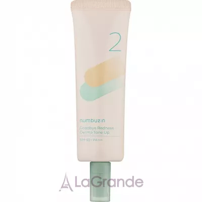 Numbuzin No.2 Goodbye Redness Derma Tone Up SPF50+ PA+++  -   SPF50+ PA+++