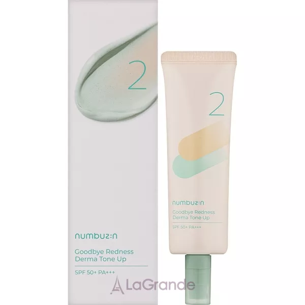 Numbuzin No.2 Goodbye Redness Derma Tone Up SPF50+ PA+++ ������������� ����-������� �� ������������ SPF50+ PA+++