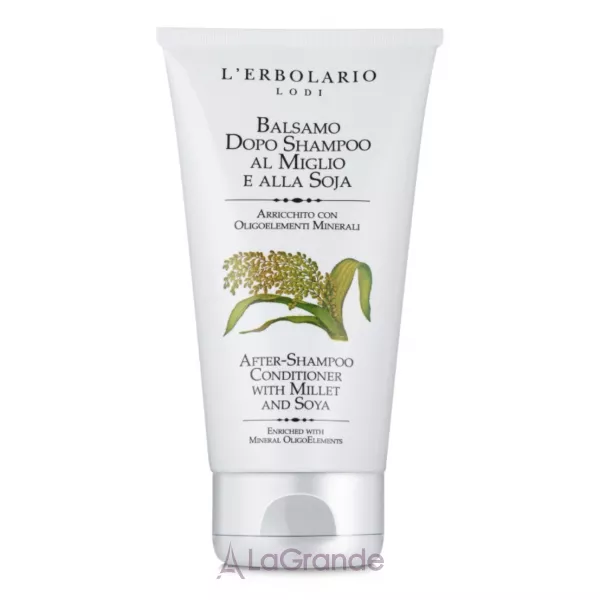 L'Erbolario Balsamo Dopo Shampoo Al Miglio & Alla Soja ������� ��� ������� �� ����� ����� �� ��