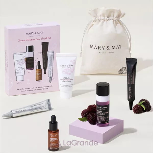 Mary & May Intense Moisture Care Travel Kit ����� ��� ������������ ���������� ����