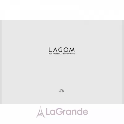 Lagom Travel Kit     (gel/30ml + foam/30ml + toner/20ml + cream/10ml + bag)