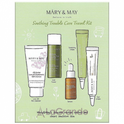 Mary & May Soothing Trouble Care Travel Kit       