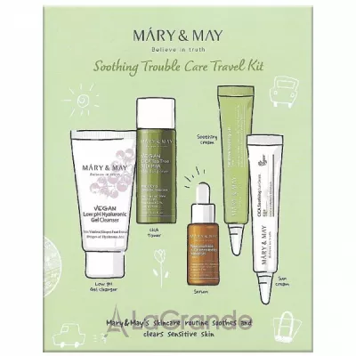 Mary & May Soothing Trouble Care Travel Kit       