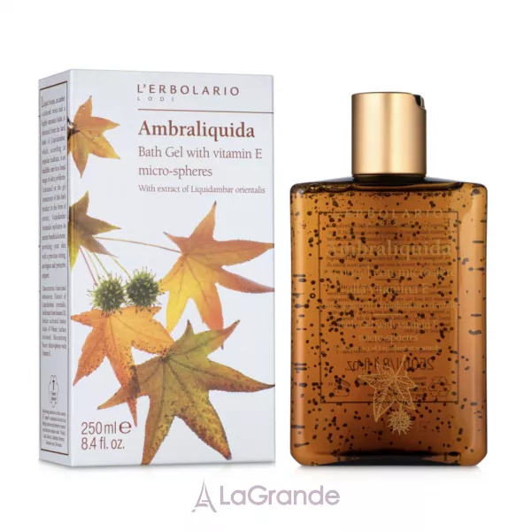 L'Erbolario Ambraliquid Bath Gel with vitamin E ���� ��� ����-���� ��� ���� 