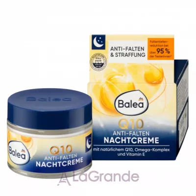 Balea Q10 Anti-Falten Nachtcreme ͳ     