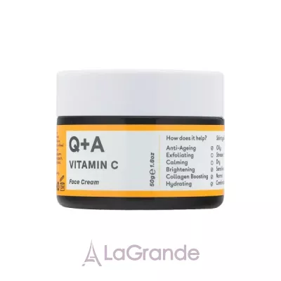 Q+A Vitamin C Radiance Face Cream       