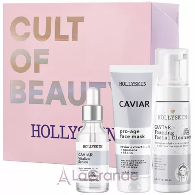 Hollyskin Caviar Intensive Care  (mask/100ml + foam/150ml + ser/50ml)