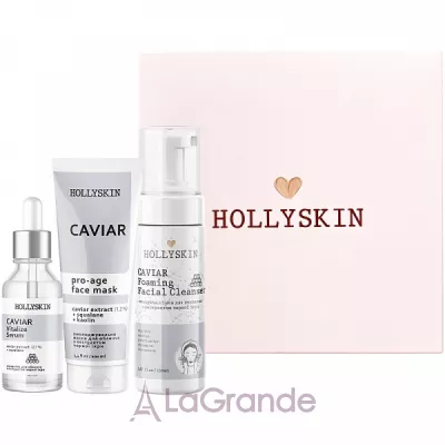 Hollyskin Caviar Intensive Care  (mask/100ml + foam/150ml + ser/50ml)