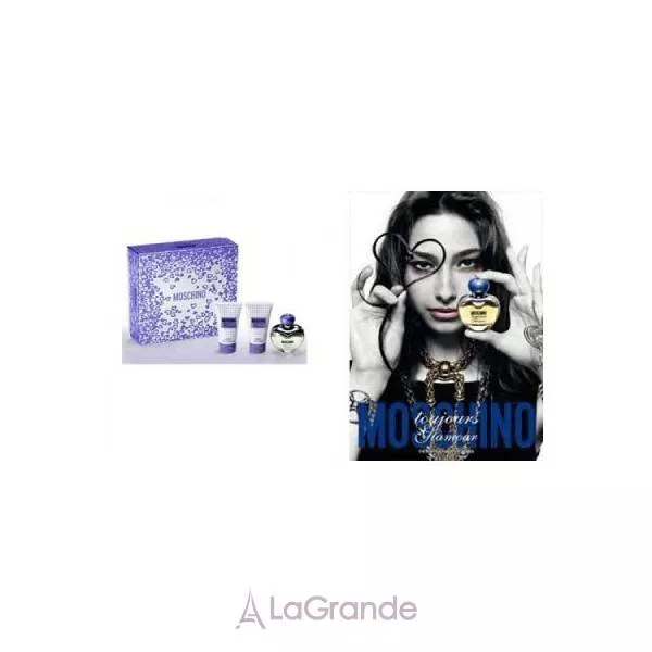Moschino Toujours Glamour ���� (�������� ���� 5 �� + ���� ��� ���� 25 �� + ������� ��� ��� 25 ��)