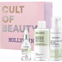 Hollyskin Glycolic AHA Acid Basic Care ���� (foam/150ml + ser/30ml + toner/250ml)
