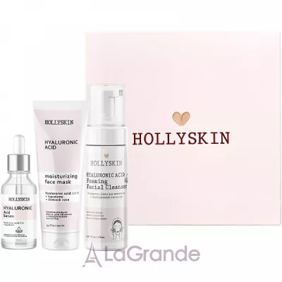 Hollyskin Hyaluronic Acid Intensive Care  (mask/100ml + foam/150ml + ser/50ml)