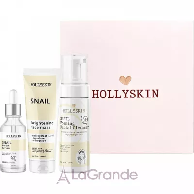 Hollyskin Snail Smart Intensive Care  (mask/100ml + foam/150ml + ser/50ml)