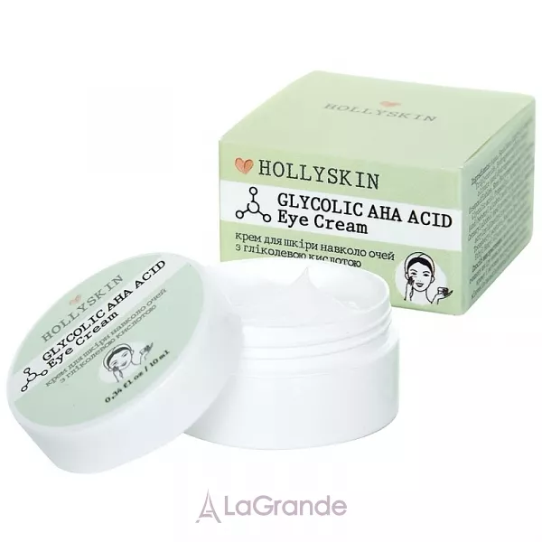 Hollyskin Glycolic AHA Acid Eye Cream ���� ��� ���� ������ ���� � ���������� ��������