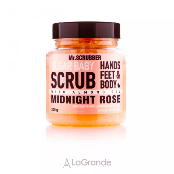 Mr.Scrubber Sugar Baby Midnight Rose Hands Feet & Body Scrub �������� ����� ��� ����