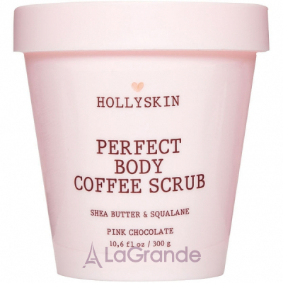 Hollyskin Perfect Body Coffee Scrub Pink Chocolate          