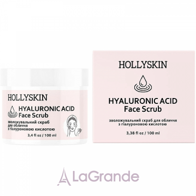 Hollyskin Hyaluronic Acid Face Scrub      