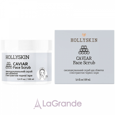 Hollyskin Caviar Face Scrub       