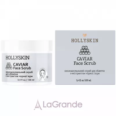 Hollyskin Caviar Face Scrub       