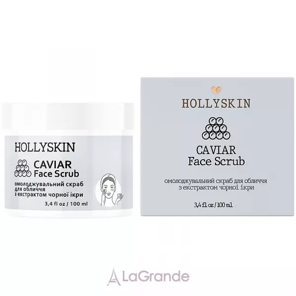 Hollyskin Caviar Face Scrub ����� ��� ���� � ���������� ������ ����