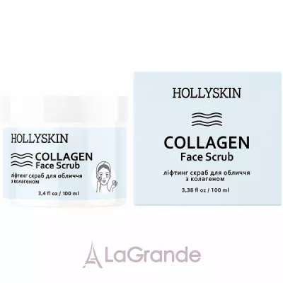 Hollyskin Collagen Face Scrub     