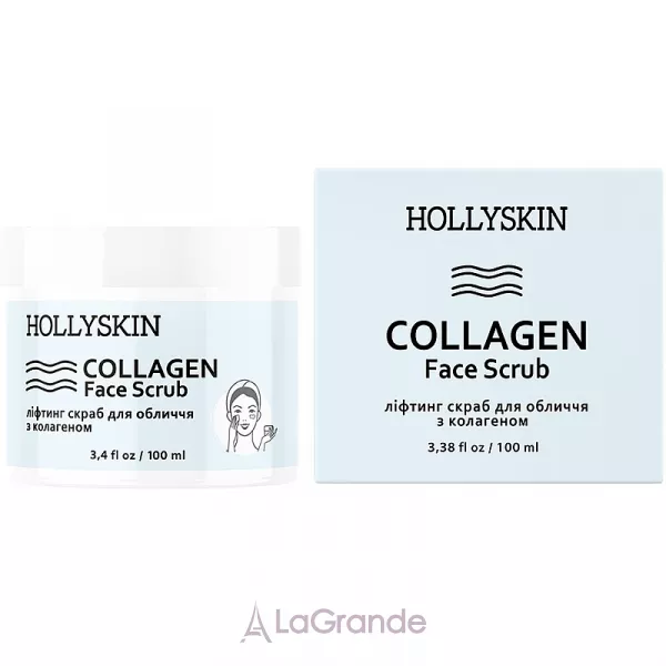 Hollyskin Collagen Face Scrub ����� ��� ���� � ����������