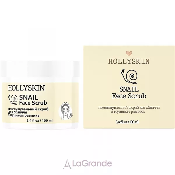 Hollyskin Snail Face Scrub ����� ��� ���� � ������� ������