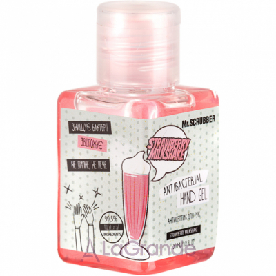 Mr.Scrubber Antibacterial Hand Gel Strawberry Milkshake    