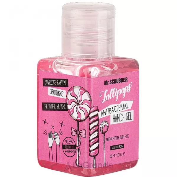 Mr.Scrubber Antibacterial Hand Gel Acai Lollipops ���������� ��� ��� 