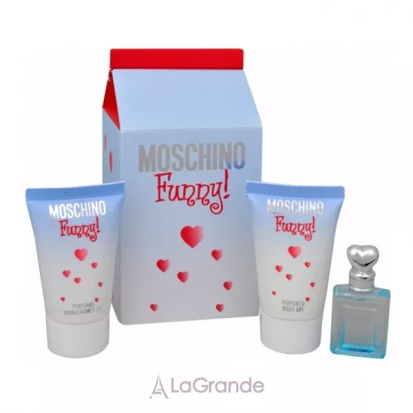 Moschino Funny ����� (��������� ���� 4 �� + ��������������� ���� ��� ���� 25 �� + ���� ��� ���� 25 ��)