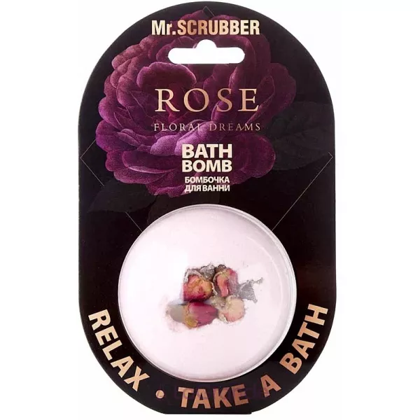 Mr.Scrubber Rose Floral Dreams Bath Bomb �������� ��� ����� 