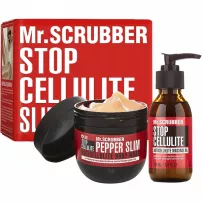 Mr.Scrubber Stop Cellulite Massage Hot Pepper Slim ����� (cr/hot/250g + oil/100ml)