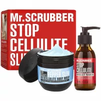 Mr.Scrubber Stop Cellulite Massage Cold Pepper Slim ����� (cr/cold/250g + oil/100ml)