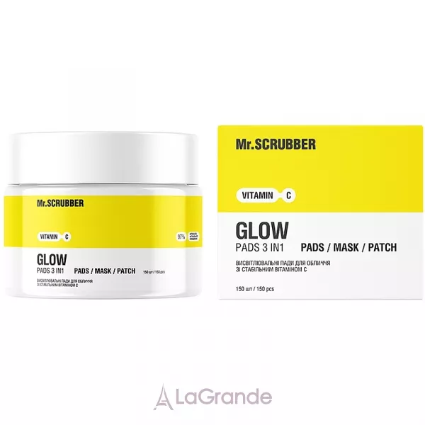 Mr.Scrubber Glow Vitamin C Pads ������������� ���� ��� ������� � ��������� ������� �