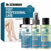 Mr.Scrubber Foot Professional Care �������� ����� �� ����� �� ������ � ������� (spray/35ml + gel/35ml + cr/35ml)