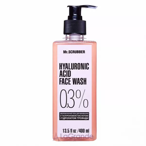 Mr.Scrubber Hyaluronic acid face wash 0,3% ���� ��� �������� � ������������ ��������