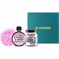 Mr.Scrubber "Blackberry" ����� "Blackberry" (body/scr/300 g + sh/gel/300 ml + sh/sponge)