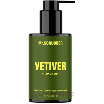 Mr.Scrubber Vetiver Shaving Gel     - 