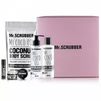 Mr.Scrubber "Coconut" ����� "Coconut" (b/scr/200 g + sh/gel/200 ml + hydragel/200 ml + scr/lips/35 g + balm/lips/5 g)