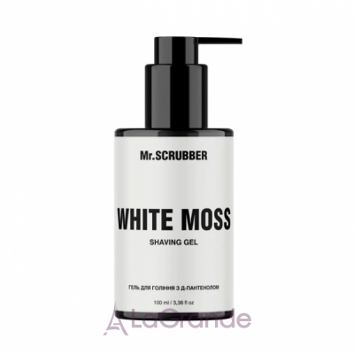 Mr.Scrubber White Moss Shaving Gel     - 