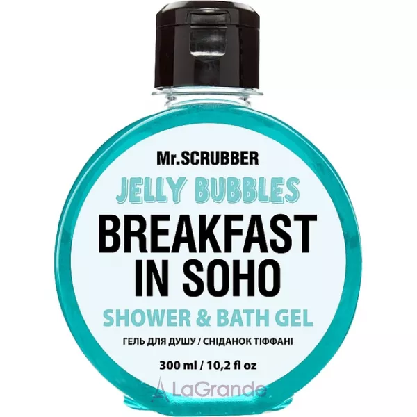 Mr.Scrubber Jelly Bubbles Breakfast In Soho Shower & Bath Gel ���� ��� ����