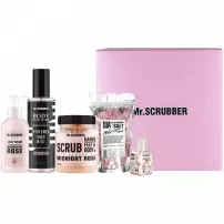 Mr.Scrubber "Dance of Roses" ����� "Dance of Roses" (scr/300g + cr/gel/150ml + mist/200ml + salt/200g +antiseptic/30ml)