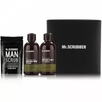 Mr.Scrubber "New Man Basic" ����� "New Man Basic" (body/scr/100 g + sh/gel/265 ml + shm/265 ml)