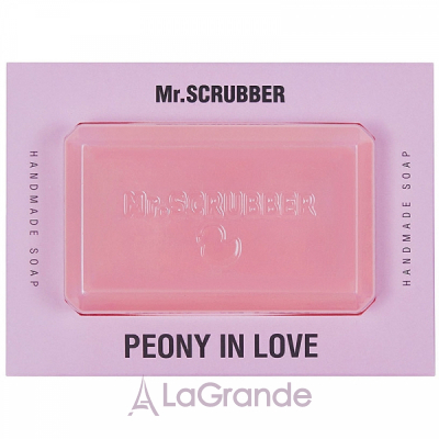 Mr.Scrubber Peony In Love Hand Made Soap     