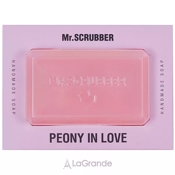 Mr.Scrubber Peony In Love Hand Made Soap ����������� ���� ������ ������ 