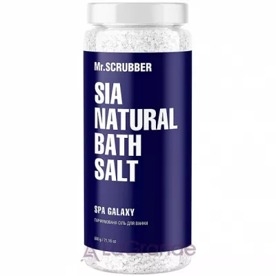 Mr.Scrubber Spa Galaxy Sia Natural Bath Salt     