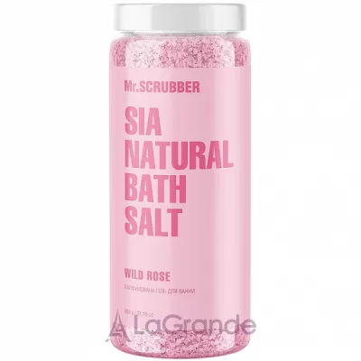 Mr.Scrubber Wild Rose Sia Natural Bath Salt     